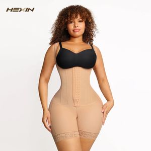 Fajas Colombianas Post -Partum Girdle BBL術後ボディスーツ圧縮鋼シェイプウェアFajas Corset Slimming Body Shaper 240407