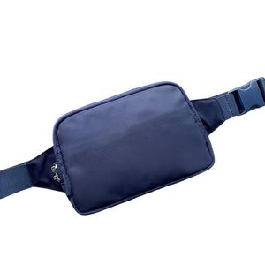 2L Large Capacity belt Bags Nylon Strap Women Men shoulder bag Gym Elastic Adjustable Strap Zipper Fanny pack