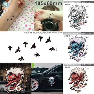 New Tengu Car Creative Japanese Cartoon Body Scratch Stickers Electric Motorcycle Door Decoration Waterproof