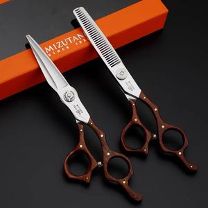 Mizutani Scissors 60 -дюймовые ножницы VG10440Cmaterial Professional Hair Отправить Highend Salon 240325