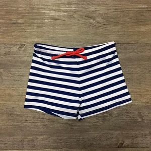 Herrbadkläder 4 Style Striped Cartoon Infantil Children Swimming Trunks For Boys Beach 2-8ears barn baddräkt