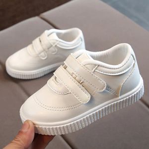 Sneakers kids sneakers boys shoes girls trainers Children leather shoes white black school shoes pink casual shoe flexible sole fashion