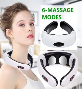 Full Body Massager Electric Neck Massager Pulse Back 6 Mode Power Control Infrared Pain Relief Health Care Tool Relaxation Machi6035631