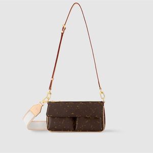 Luxury 10a Designer Bag Women äkta läder Ny vibe väska axelväskor totes crossbody väska handväskor tygväska plånböcker ryggsäck plånböcker med original låda m46999