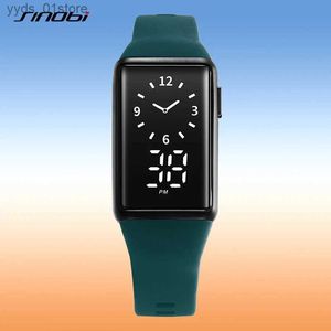 Zegarki damskie Sinobi moda sporty na świeżym powietrzu mężczyzn wielofunkcyjny ES Calender Clock 3Bar Waterproof Digital RelOJ Hombre L46