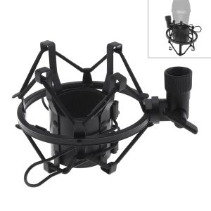 Stand Metal High Elastic Recording Studio Clip Spider Microphone Stand Shock Mount with Copper Transfer for Computer Condenser Mic