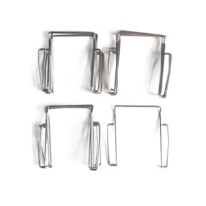 Accessories 10PCS Metal Replacement Strap Clamps Belt Clips For Sennheiser Bodypack G1 G2 G3 EW100 EW300 EW500 Wireless Microphone System