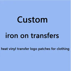 Tombe toppe personalizzate di marca personalizzata adesivo caldo trasferimento di calore per timbrare la borsa da abbigliamento ferro su patch