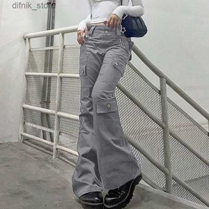 Dżinsy damskie multi kieszeni dżinsy damskie strt noszenie dżinsów spodni Y2K towar damski dżins