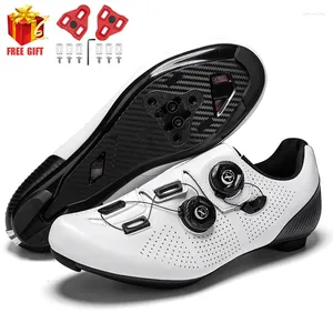 Scarpe ciclistiche uomini sneaker bici sneaker tacchetta non slip da uomo in bicicletta per biciclette in bicicletta SPD calzature