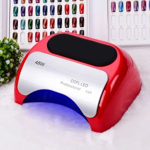 Dresses Professional 48w Ccfl Uv Led Lamp Nail Dryer Cure Nails Polish Gel Art Automatic Induction Manicure Tools