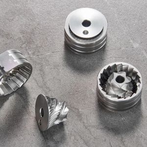 420 Edelstahl 38 mm 7Core Burrs 6 Kernkompatibel mit Timemore -Kastanie C2 Slim höhere Effizienz für 420 Edelstahl 38 -mm -Burrs