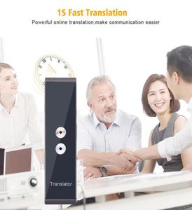 T8 VOCE Translator 40 Lingue Wireless Business Learning Office Simultanea Interpretazione Trasperatore Mini in tempo reale App5425099
