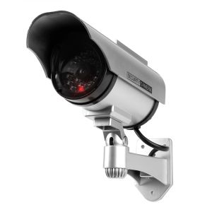 Cameras Fake Camera Outdoor Security Bullet Dummy Camera Flashing Red LED Monitor Indoor Simulation CCTV Surveillance Camcorder