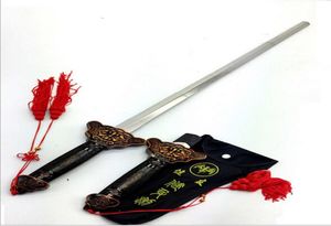 Ny kinesisk kampsport Kung Fu Tai Chi Sword Infällbar träning Träning Prestanda Utomhus Sports Toy Gift2808268