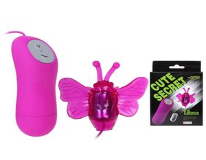 Baile 12 Speed Vibrating Massager Butterfly Vibrator Clitoris стимулятор клитора, секс -продукты для женщин, для женщин Orgasm Sex Toy 11535559