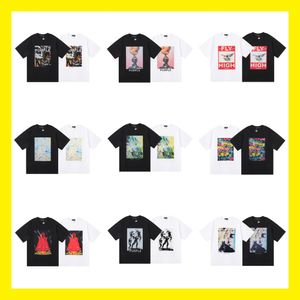 자주색 셔츠 보라색 브랜드 셔츠 Tshirts mens 셔츠 여자 T 셔츠 S m l xl 스타일 의류 mens 디자이너 그래픽 티 코톤스 탑 맨 캐주얼 럭셔리 트렌드 브랜드면 셔츠