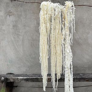 Decorative Flowers 5pcs Hanging Rice Eternal Flower 60-70cm Long Vines Plant For Wedding Partp Decoration Centerpiece Decor Home Living Room