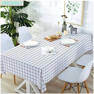 Table Cloth White Tablecloth Disposable Picnic Mat For Birthday Party Plastic Cover Waterproof Holiday Events