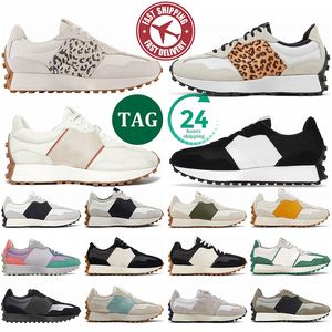 Buty do koszykówki 327 BARDMINTOM BIAŁY BIAŁY LOPARD DRUKOWANIE BARDZO BIAŁY ZIELONY ZIEMNY BEIGE STREED Street Blance Tennis Buty Męskie Treakers