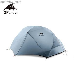 Tents and Shelters 3F UL GEAR 2 Person 4 Season Camping Tent Outdoor Ultralight Hiking Backpacking Hunting Waterproof Tent 15D Silicone Zelt Tenten L48