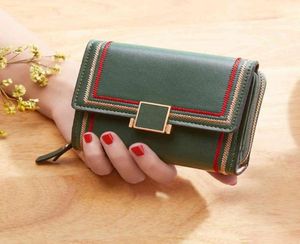 Hand Bag New Embroidered Multi Card Organ Bag Zipper Short Women039s Mobile Wallet Whole Money Wallets European Purses For 64620978527806