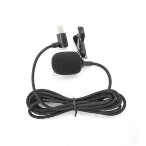 Mikrofoner Lavalier Microphone Omnidirectional Condenser Clipon MIC för SJ10 SJ9 Camera Drop Shipping