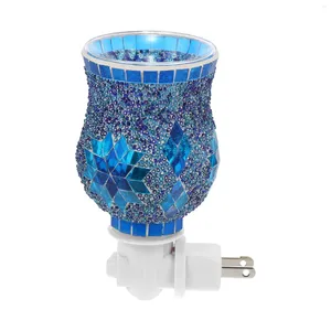 Kerzenhalter Mosaikhalter Ölbrenner Haus Wachs Lampe Glas Essentielles Plug-in-Lichtdiffusor