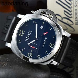 Pasterass Watch Matherass Fashion dla męskich mechanicznych sławnych mężczyzn Fat Sea Leather Włochy Sport Styl ze ręką na rękę