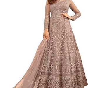 2023 New Arrival Womens Anarkali Party Dress with Dupatta Undefined Ethnic Premium Quality Plus Size Women Winter Collection