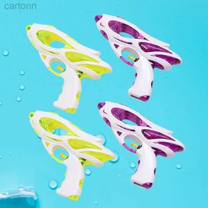 Giocattoli pistola 4pcs pistole d'acqua spiaggia giocatto giocattoli per bambini pistole d'acqua pistole d'acqua di plastica bomboniere per bambini per bambini (colori misti) 240408