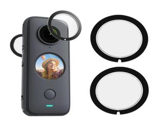 Lens Muhafızları Adaptörleri Kapak Gövde Kapağı Koruyucusu Insta 360 One X2 Yapışkan Panoramik Spor Aksiyon Kamera Montajlar Aksesuarlar1435768