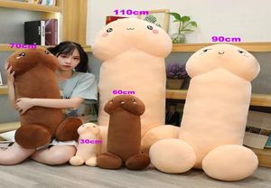 90 cm in fabbrica Wolesimulation sexyfunny phrushtoys bambola morbida cuscino per peluche vera peluche giocattoli carini regali divertenti reallife peni1246261