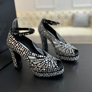 Super High Hel Hel Womens Luxury Designer Sandals Moccasins Замшевые сандалии сандалии кусочка на каблуке 10 см.