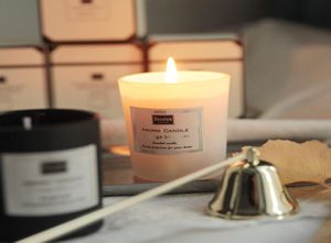 Aromatherapy home indoor lasting fragrance handmade candle gift box niche Nordic small ornaments jewelry bedroom2960821