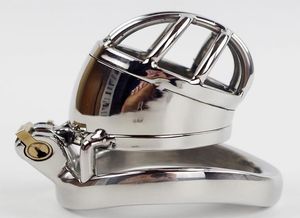 Male chastity stainless steel ball stretcher sex ring for men male chastity device BDSM sex toys for men chastity cage CP27127884837