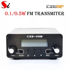 Radio CZE05B 0.1W/ 0.5W FM transmitter stereo pll radio broadcast