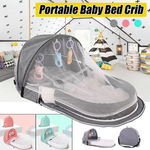 Przenośne moski dla niemowląt dla niemowląt namiot materaca pokrywka łóżka Podróżowanie SMR88 240326