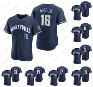 16 Patrick Wisdom 2021 City Connect Jersey Chicago Larry Bowa Eric Sogard Matt Duffy Andre Dawson Javier Baez George Bell David B1793865