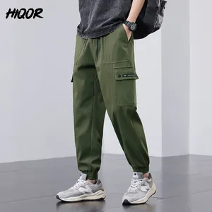 Męskie spodnie 2024 W Pantalones Hombre Cargo Jogger Jogger swobodne spodnie dla mężczyzn z wieloma kieszeniami luźne jogging hommes