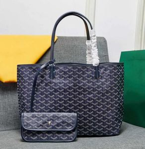 2024 Högkvalitativ designerväska Fashion Handväska Tygväska plånbok läder messenger axel bär handväska kvinnors väska stor kapacitet sammansatt shopping väska pläd