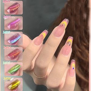 Gel SKVPReflective Sparkling Candy Cat Eye Gel Nails Magnetic Gel DIY Glitter Cat Eye Nail Polish SemiPermanent Gel Uv Gel Nail Art