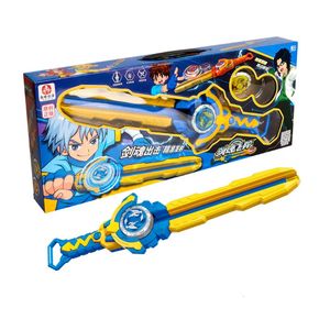 Beyblade Burst Sword Soul Flying Gyro Schwert Spielzeuglegierung Gyro Toy Boys und Mädchen Urlaub Geschenk 240329