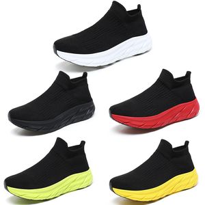 Scarpe da corsa donna uomo bianco giallo verde giallo alla moda alla moda traspirato da uomo allenatori da uomo sport sneaker gai