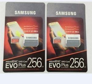 Entrega DHL 8G16GB32GB64GB128GB256GB HIGH SAMSUNG EVO PLUS MICRO SD CARD