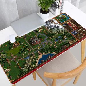 CPUs Heroes of Might and Magic 3 Mats Pc Gamer Computer Accessories Mouse Carpet Gaming Laptop Keyboard Pad Desk Mat Large Mause Pads