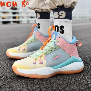 Scarpe da basket 2024 Sport sport professionistici di alta qualità per uomini Donne Fashion Colours Stivali da allenamento all'aperto