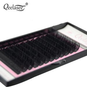 Alla storlekar 5 Fall 8-15mm Mixed Mink Eyelash Extension Tray High Quality Lash Materials i Korea Mira Curl Eye Lashes Makeup 240327