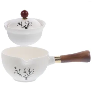 Dinnerware Sets Vintage Teapot Exquisite Traditional Flower Pattern Tea Kettle