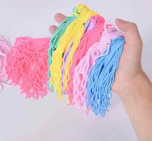 TPR Candy Colours Creative Sensory zabawka Zabawna gra Noodle Rope Odporne Odporność Pull liny lękowe Zabawki Zabawki G783WPN7463326